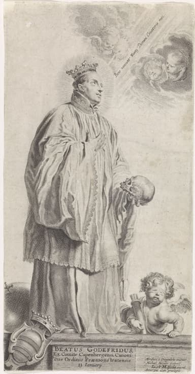 Bd Godfrey of Kappenberg devotional image