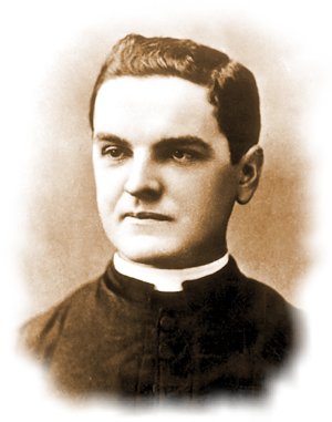 Historical portrait of Father Michael J. McGivney
