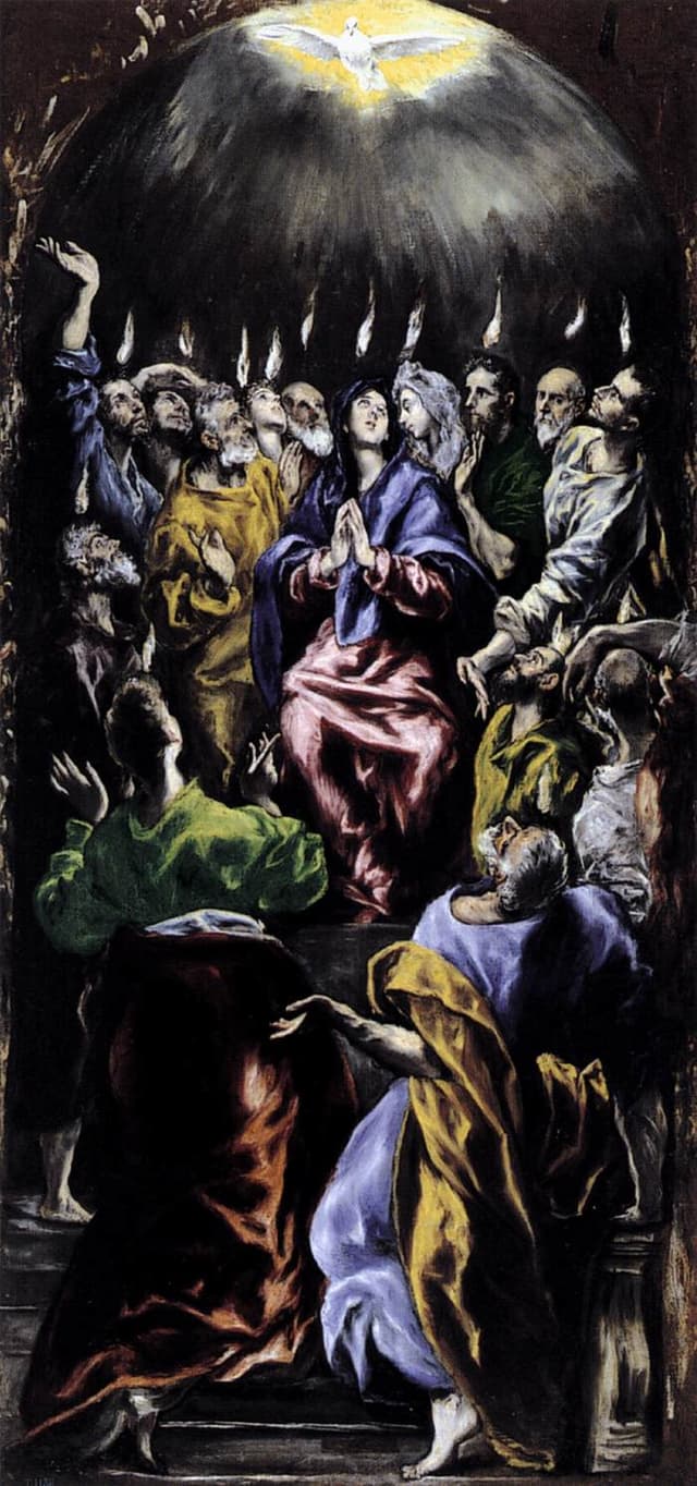 The Pentecost by El Greco