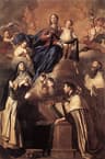 Our Lady of Mount Carmel by Pietro Novelli