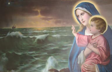 Our Lady Star of the Sea Novena devotional image