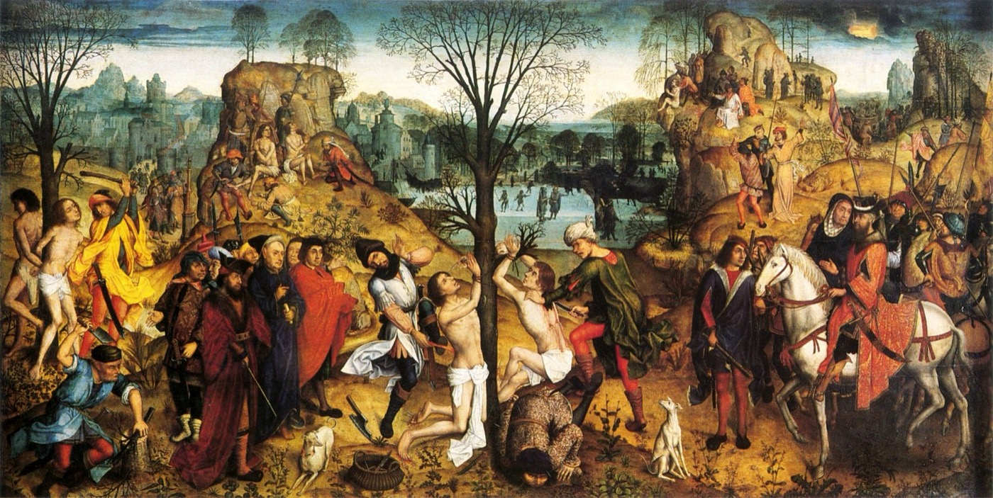 Ss Crispin and Crispinian devotional image