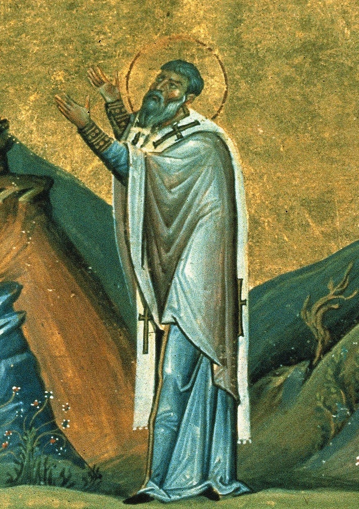 St Abercius devotional image