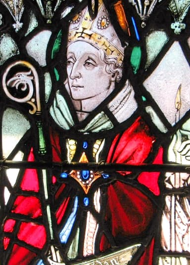 St. Aidan of Lindisfarne devotional image