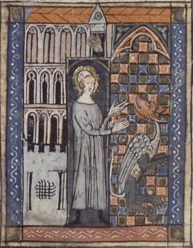 St. Amand devotional image