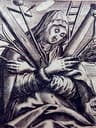 Devotional portrait of Saint Angela of Foligno