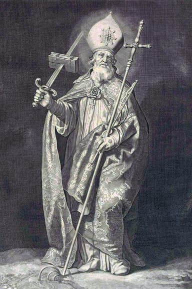 St. Boniface of Mainz devotional image
