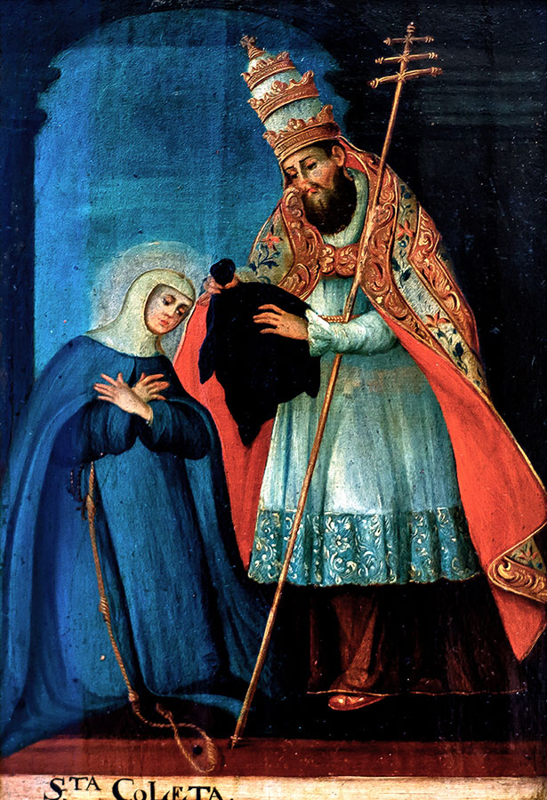 Saint Colette, anonymous painting