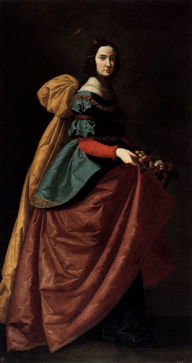 Saint Elizabeth of Portugal by Francisco de Zurbaran