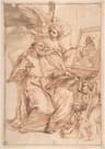 Saint Francis de Sales devotional drawing