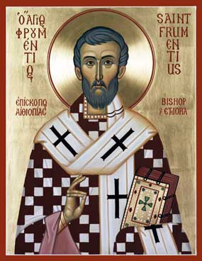 St Frumentius devotional image