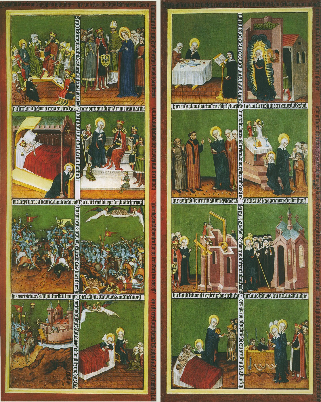 St Hedwig devotional image