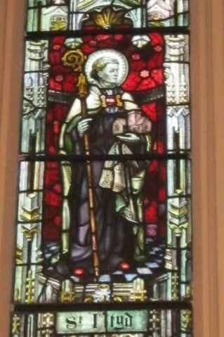 St Illtud devotional image