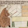 Saint Isidore of Seville holding a book