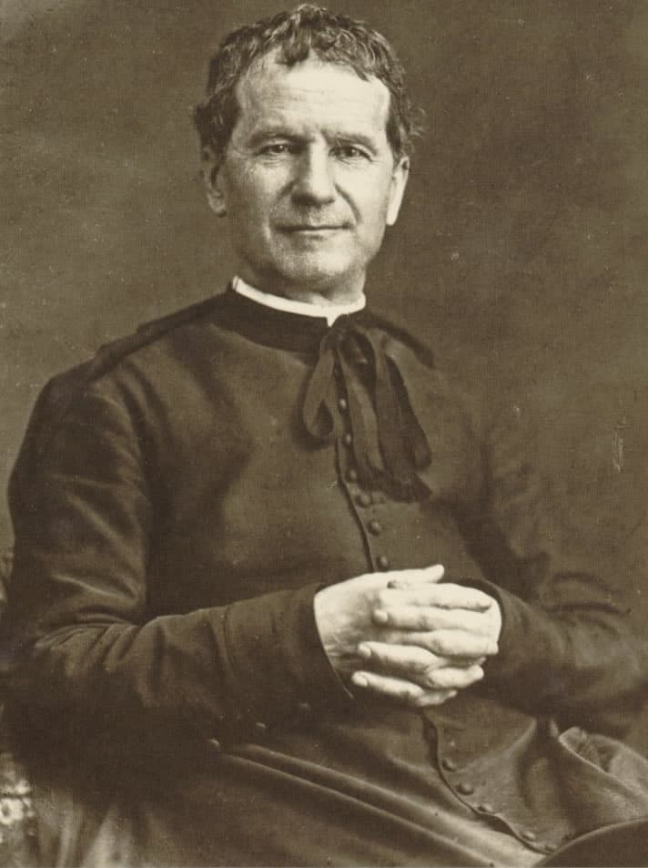 Original portrait of Saint John Bosco in Turin