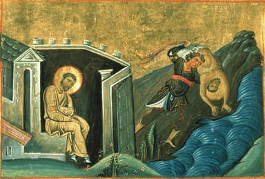 St. Lucian of Antioch devotional image