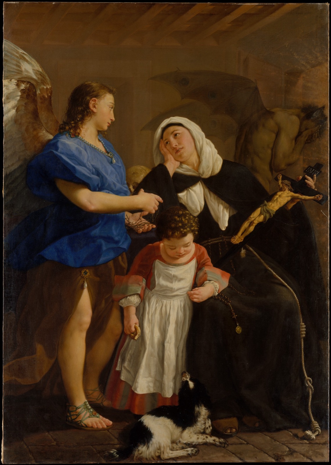 Devotional painting of Saint Margaret of Cortona