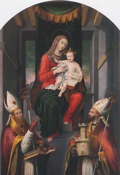 St. Medard devotional image