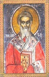 St. Meletius of Antioch devotional image
