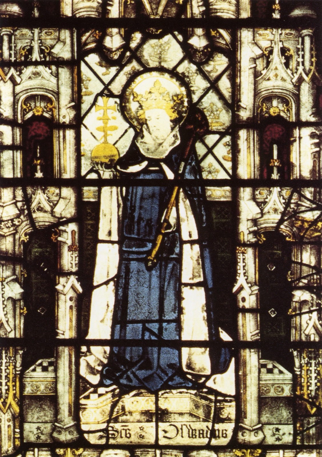 St Oswald of Northumbria devotional image