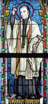 Stained-glass image of Saint Peter Chanel