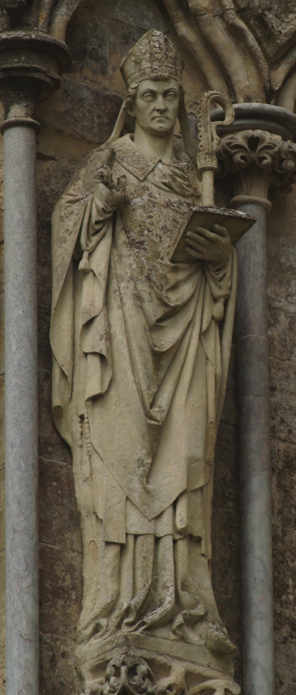 St Remigius of Rheims devotional image
