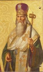 St. Tarasius devotional image