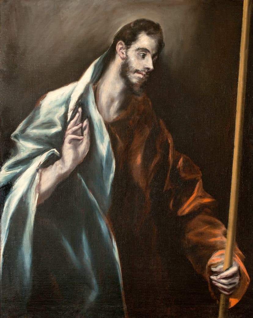 Saint Thomas the Apostle by El Greco