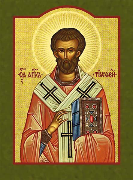 St Timothy devotional image
