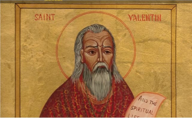 Saint Valentine devotional image