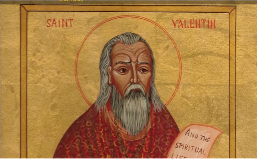 Saint Valentine devotional image