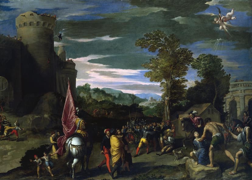 Martyrdom of Saint Venantius of Camerino by Ippolito Scarsellino