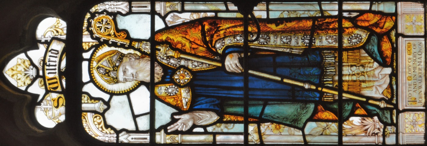 St Wilfrid of York devotional image