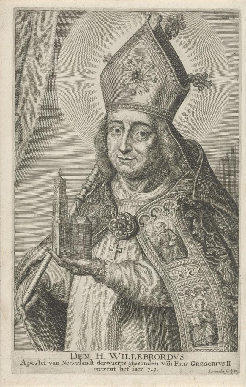 Portrait of Saint Willibrord