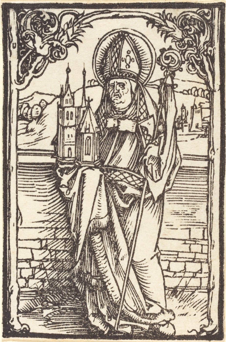 St Wolfgang devotional image