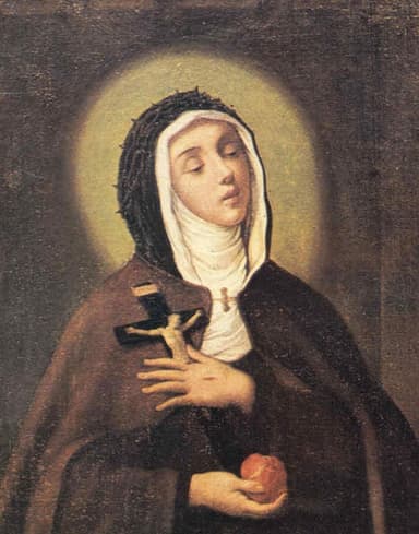 St. Veronica Giuliani Novena devotional image