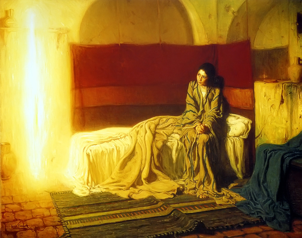 The Annunciation of the Blessed Virgin Mary devotional image