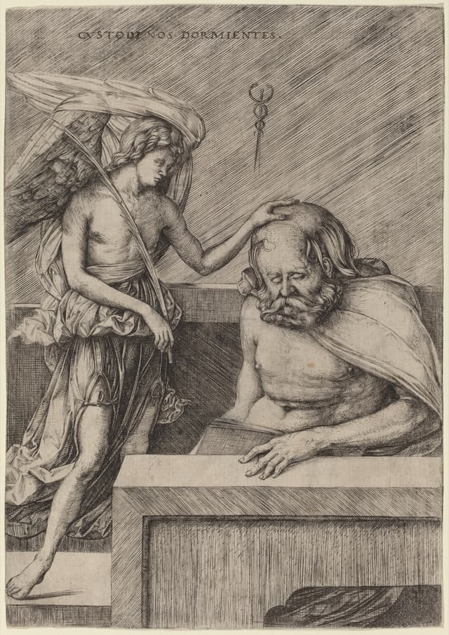 The Guardian Angel by Jacopo de’ Barbari