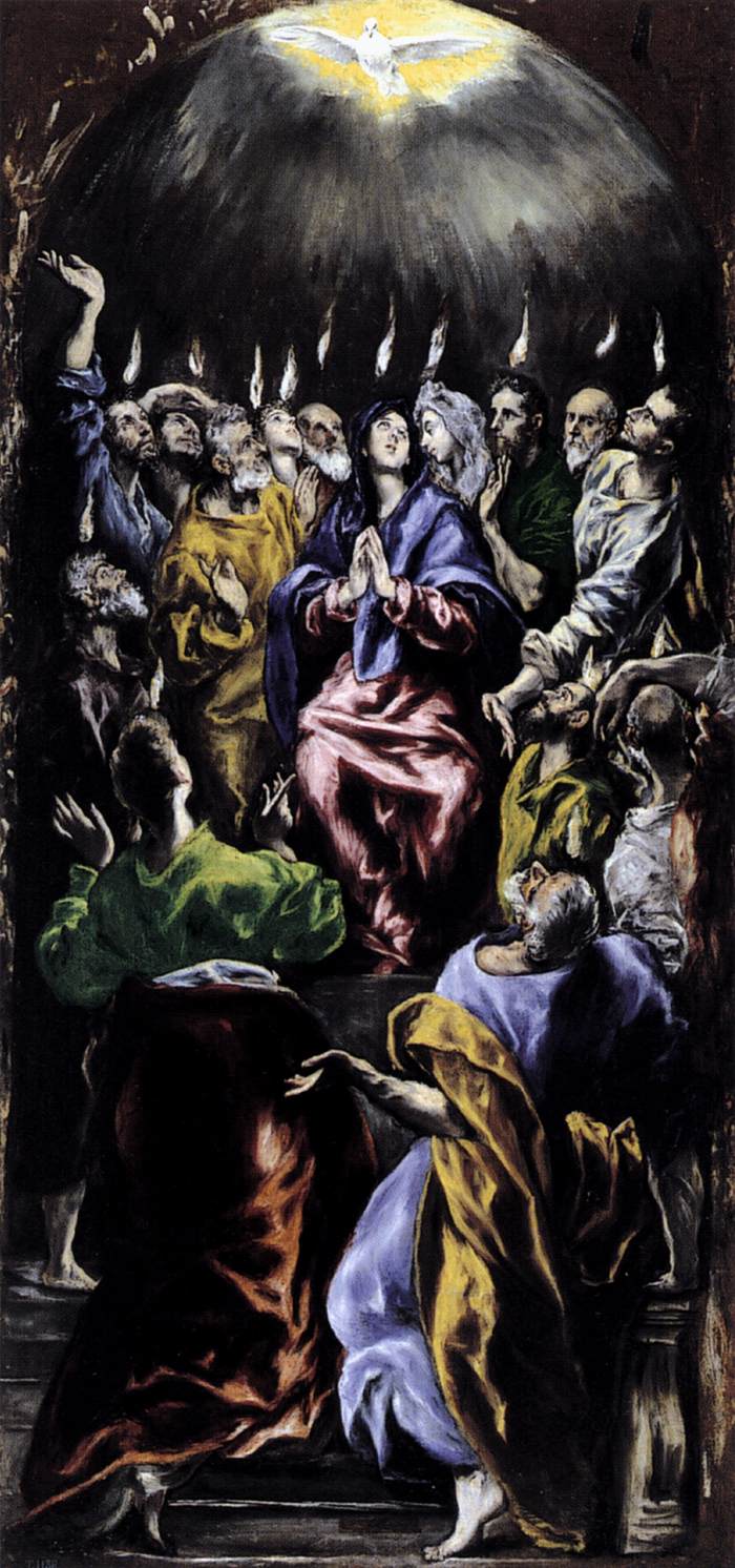 The Pentecost by El Greco