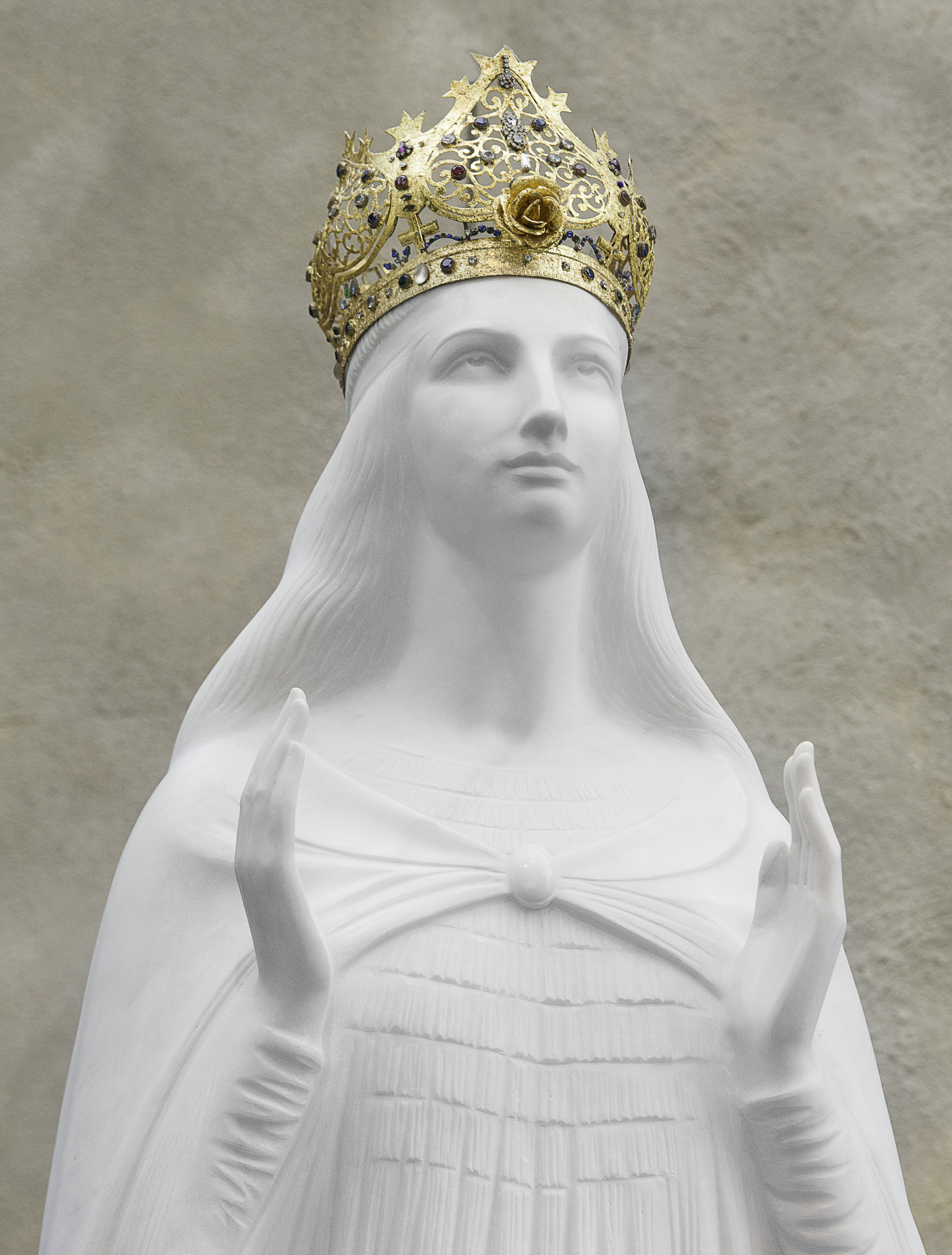 Statue of Our Lady of Knock in the Apparition Chapel