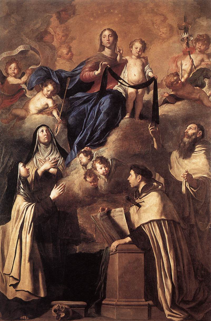 The Commemoration of Our Lady of Mount Carmel devotional image