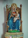 The statue of Our Lady of Walsingham in the Slipper Chapel