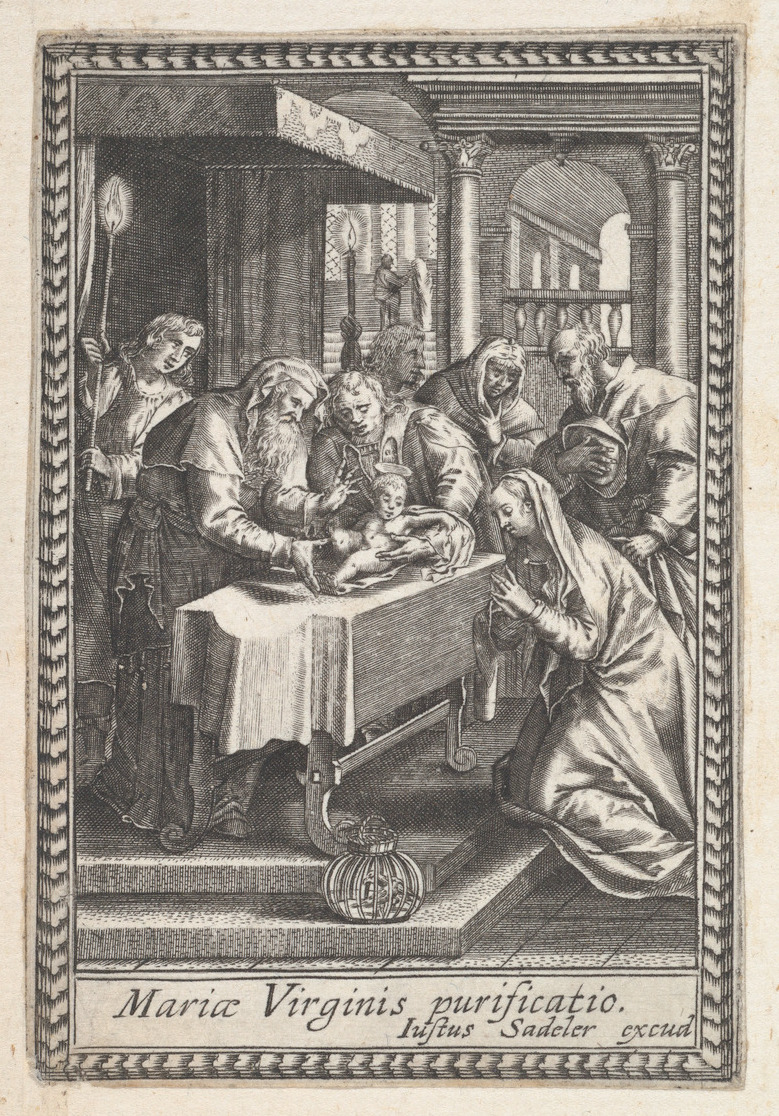 The Purification of the Blessed Virgin Mary devotional image