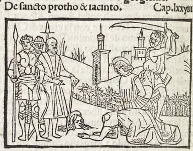 Ss. Protus and Hyacinth devotional image