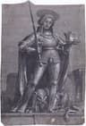 Painting of Saint Adrian of Nicomedia by Hans Holbein the Younger