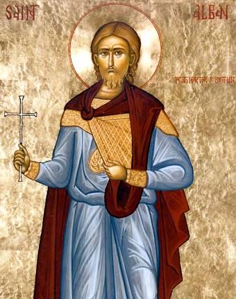 St Alban devotional image