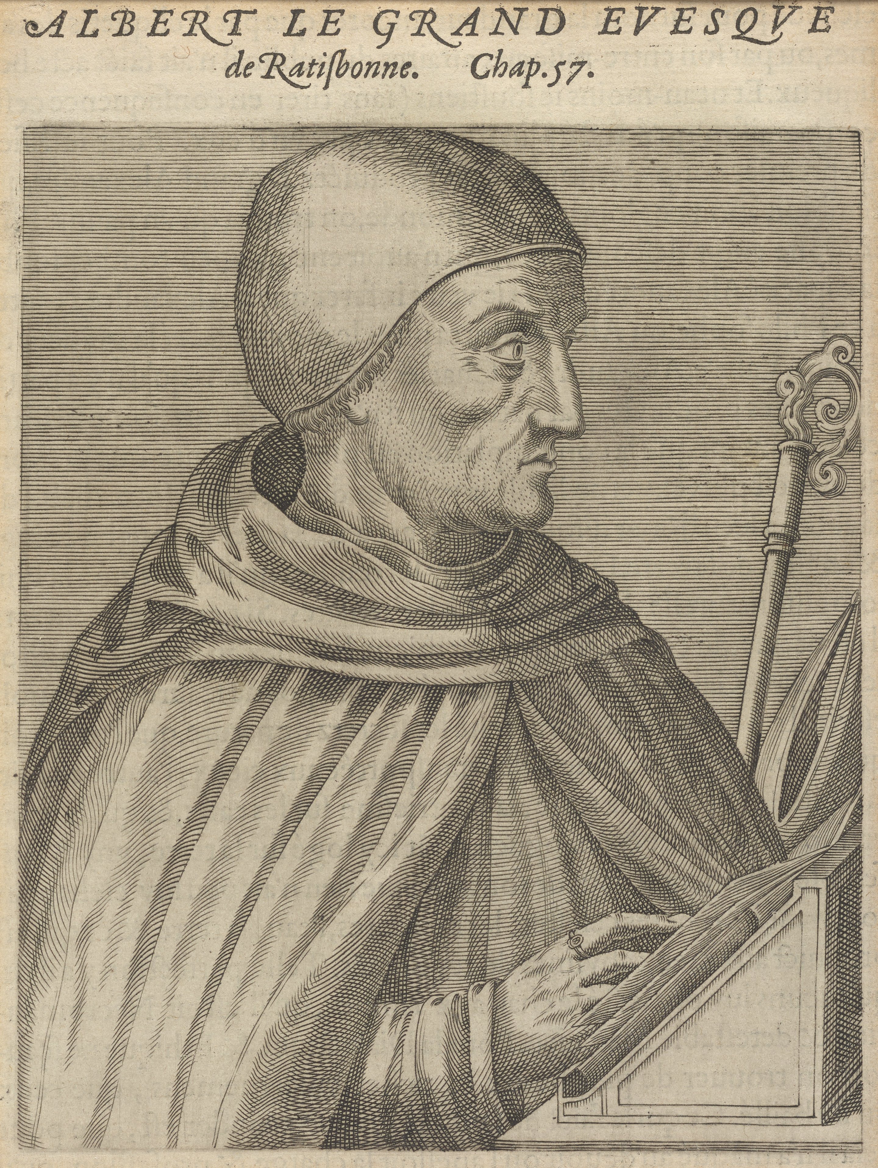St Albert the Great devotional image