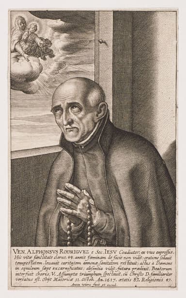 St. Alphonsus Rodriguez devotional image