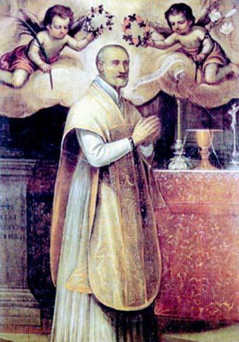 St Andrew Avellino devotional image