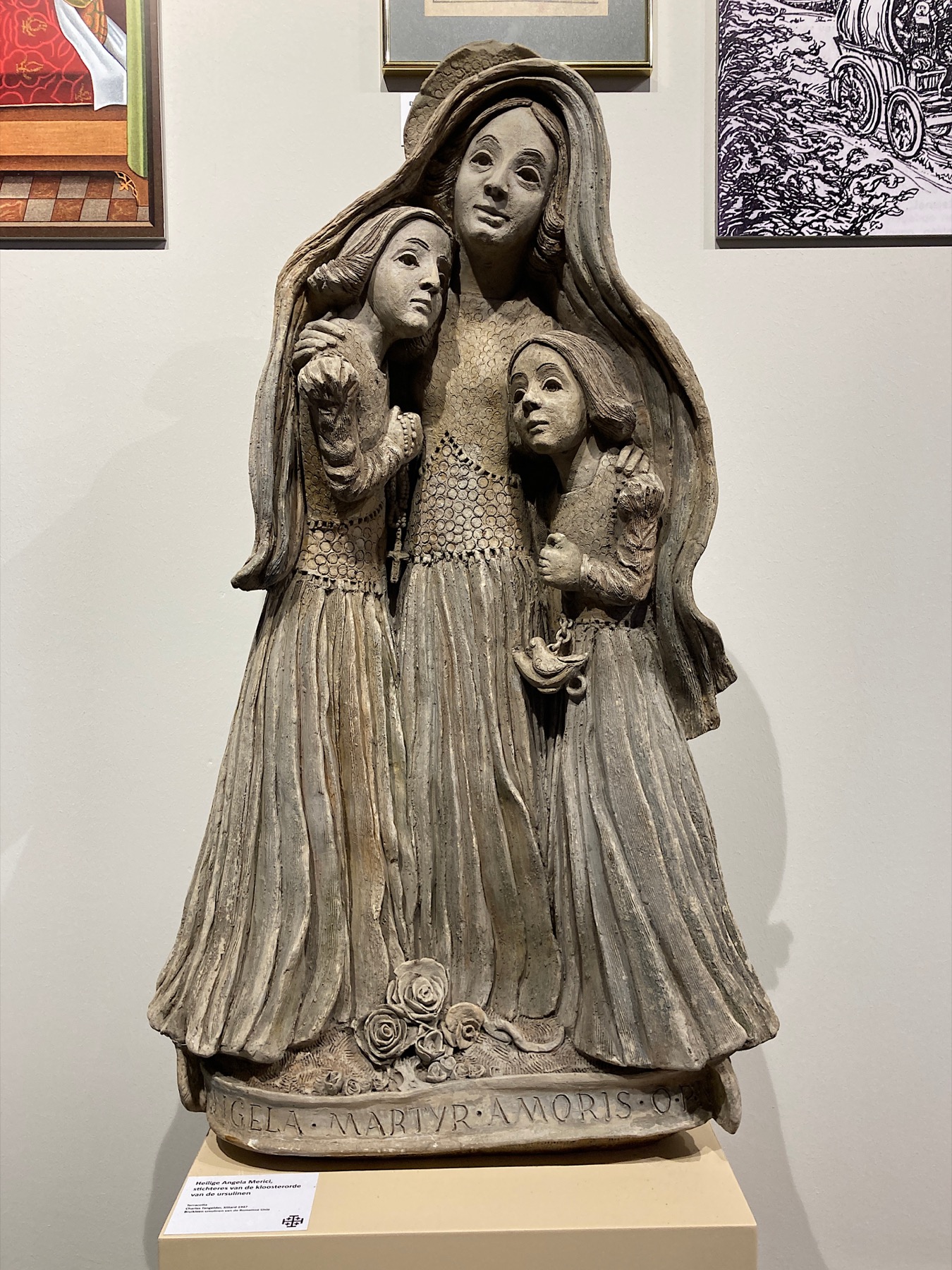 St Angela Merici devotional image